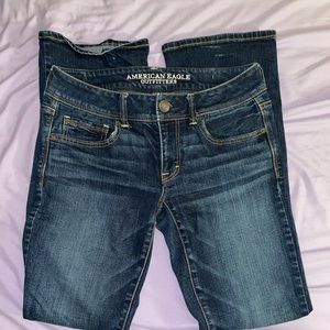 American Eagle boot cut jeans!